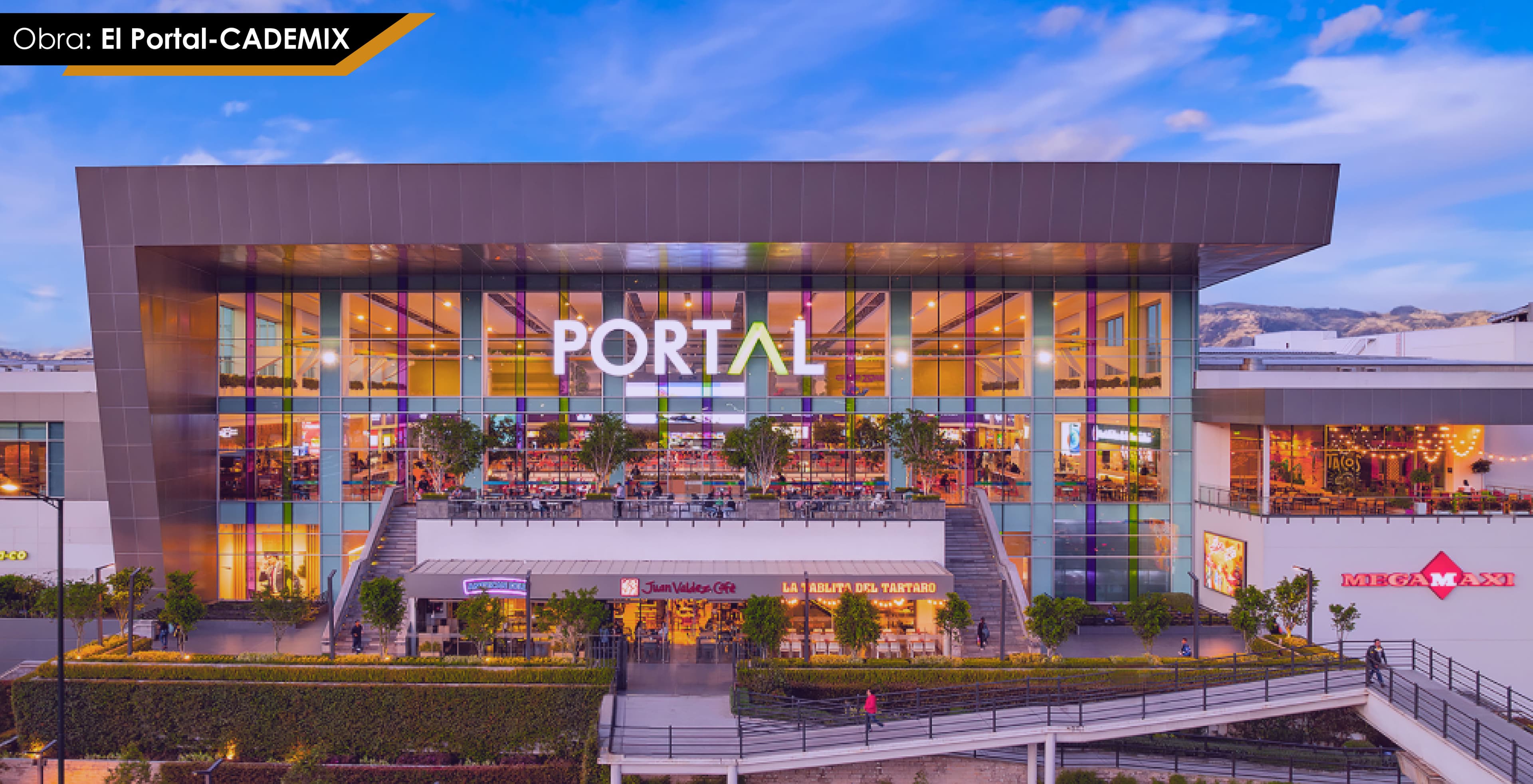 Obra El Portal - Cademix